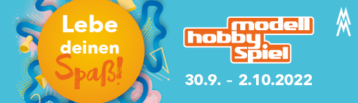 Messe Modell-Hobby-Spiel in Leipzig:  30.09. bis 02.10.2022 - Neue Messe Leipzig